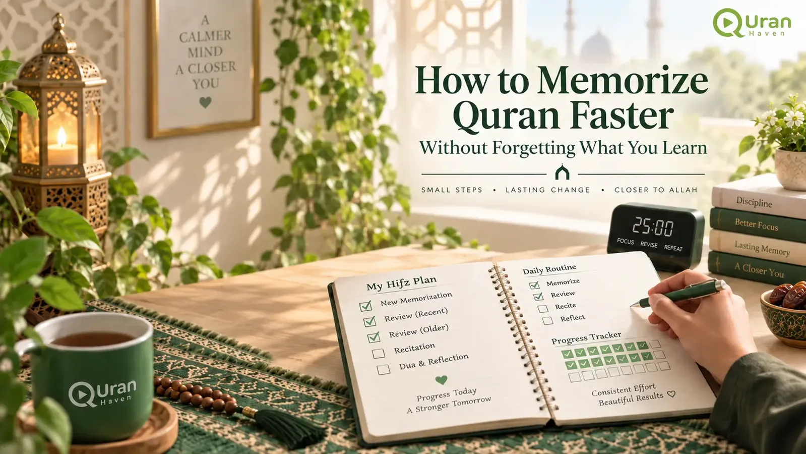 How to Memorize Quran Faster Without Forgetting What You Learn